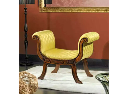 Designer Bench seat Upholstery Textile Fabric Classic Luxury Stool Furniture new