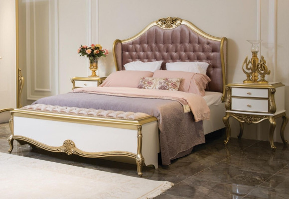 Chesterfield Bed Frame Design Upholstery Luxury Bed Bedroom Beds Pink