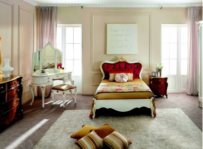 Italian Furniture Design Luxury Bed Double bed Style Baroque Beds Classic