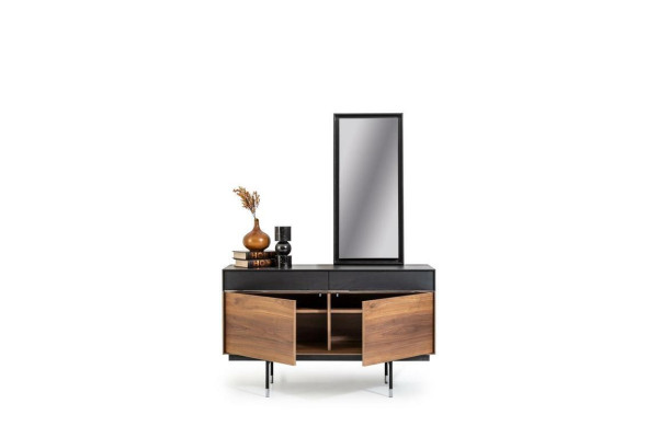 Chest of drawers + Mirror with storage space 2 pieces. incl. Mirror Sideboard Chests of drawers