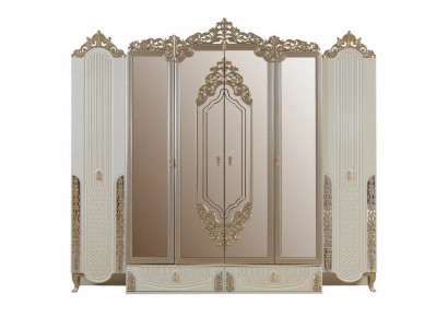 Bedroom Wardrobe Material Wood Wardrobe Modern new beige