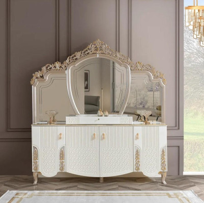 Sideboard with Mirror Luxury new rocking Modern Living room Material