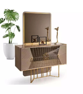 Dressing table Luxury Bedroom Cosmetic table Mirror table Chest of drawers Sideboard