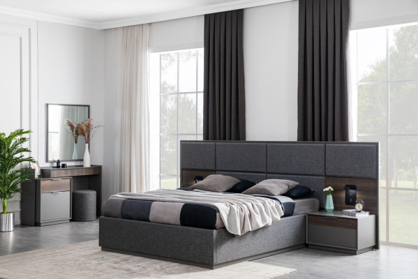Bed Upholstery Design Luxury Double Beds Sleep Room Modern Furniture