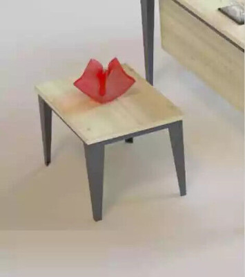Designer luxury brown coffee table shelf wooden furniture modern office furniture