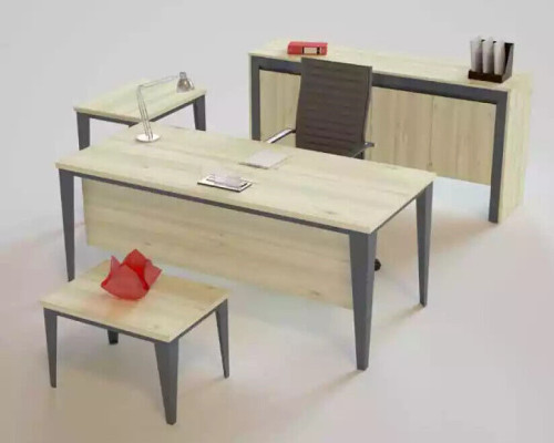 Designer luxury brown coffee table shelf wooden furniture modern office furniture