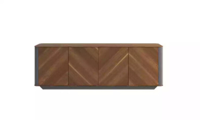 Sideboard Office Chest of drawers Design Furniture Wardrobe Lowboard new Office Brown