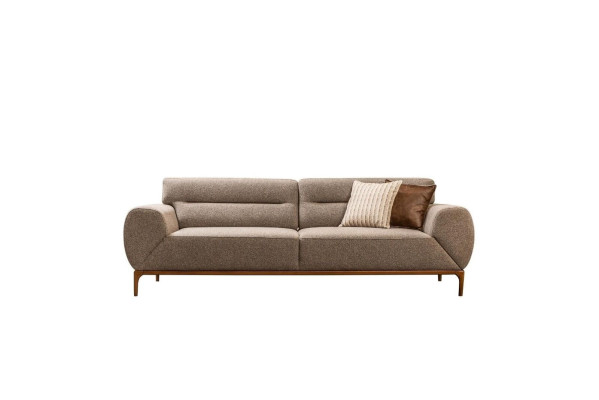 Couch Fabric Sofa Upholstered Sofa Sofa 3 Seater Three Seater Gray Design Sofas