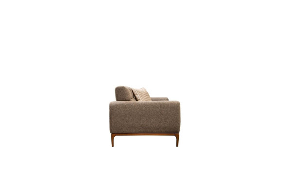 Couch Fabric Sofa Upholstered Sofa Sofa 3 Seater Three Seater Gray Design Sofas