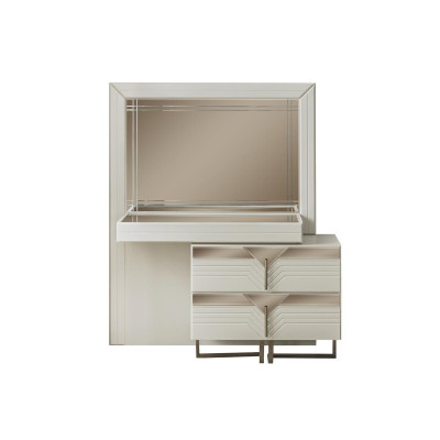Dressing table Dressing table Console table Wood Bedroom Chest of drawers White