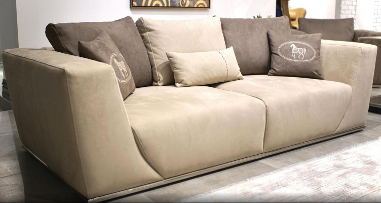 Living room Sofa Three Seater Modern Sofa Couch Upholstery Furniture Textile Furnishings
