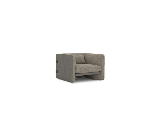 Gray Living room Set 7pcs Modern 2x Sofas Three-seater Upholstered furniture Armchair new
