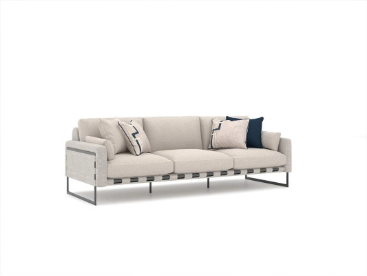 Living room Sofa Couch Three Seater Upholstered Sofas Textile Modern Furnishings new Item condition: new