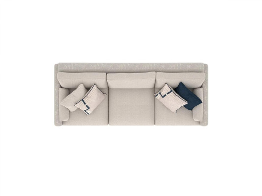 Living room Sofa Couch Three Seater Upholstered Sofas Textile Modern Furnishings new Item condition: new
