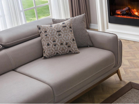 Living room Imitation leather three-seater sofa Modern Upholstered furniture Design Furniture new