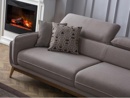 Living room Imitation leather three-seater sofa Modern Upholstered furniture Design Furniture new