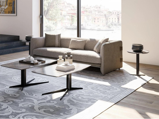 Sofa Three Seater Couch Gray Furniture Upholstered furniture Living room Furnishings new