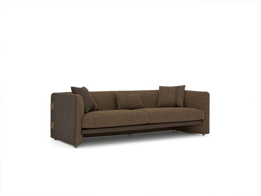 Living room Sofa Three-seater Upholstered furniture Couch Modern Design Upholstery Textile
