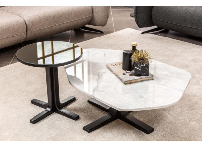 Group Coffee tables Coffee table and side tables set 2 pieces luxury tables