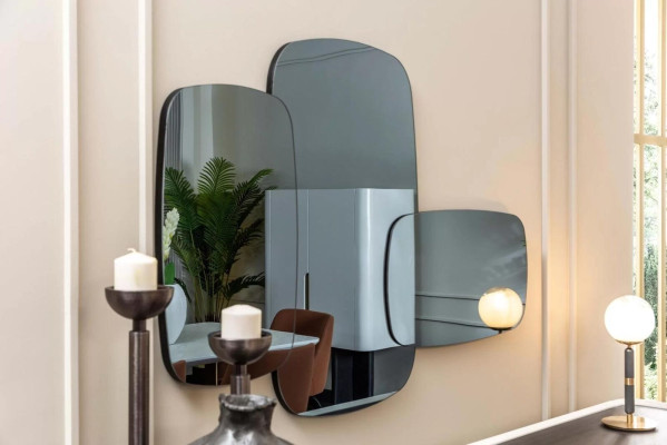 Wall mirror mirror decorative mirror make-up mirror hallway mirror set modern