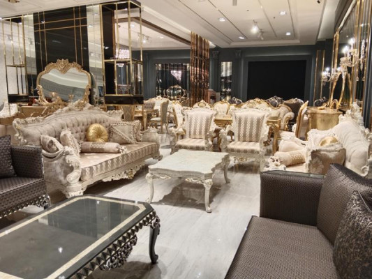 exclusive s Living room Sofa set Set of high-quality sofas and elegant armchairs
