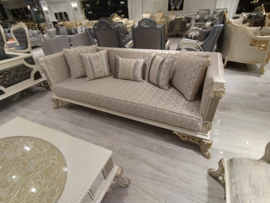 Colorful Living room Set 3+3+1+1 Seater Elegant Set 2x Sofa 2x Armchair