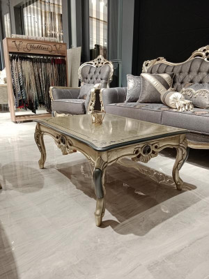 Designer Living room set Sofa set set Sofa set 3+3+1+1 2x Sofas 2x Armchair