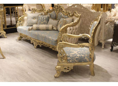 Sofa set 3+3 Seater Chesterfield 2x Sofa Classic Relax Armchair 2pcs.Furniture
