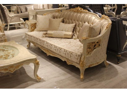 Exquisite Living room Sofa set 3+3 Seater modern Set Beige new