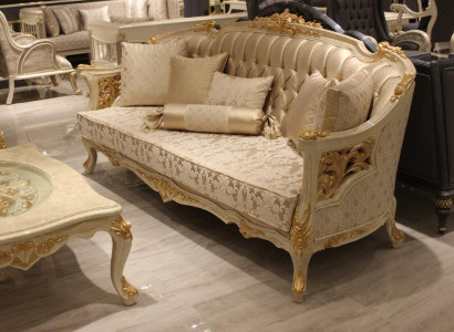 Exquisite Living room Sofa set 3+3 Seater modern Set Beige new