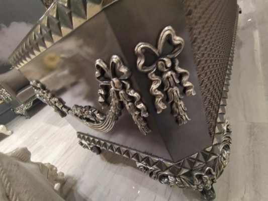 Comfortable living room set Suite 3+1+1 and new luxury 2x armchair brown