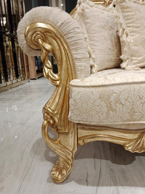 Chesterfield 3 Seater Designer Sofa Couch Upholstery Couches Textile new