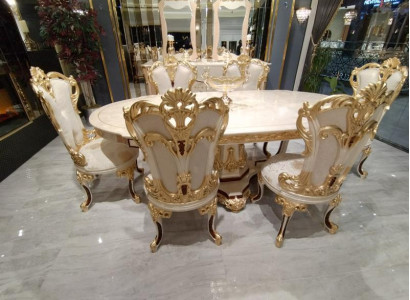 Chairs 4x Chairs Chair Group Upholstery Chairs Design Furniture Dining room Textile Chair