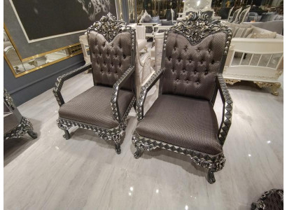 Luxurious Comfort able Living room Armchair modern Armchair Stylish Brown