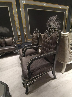 Luxurious Comfort able Living room Armchair modern Armchair Stylish Brown