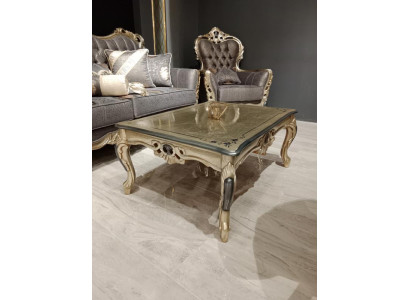 Classic r Coffee table Living room Furniture elegant Coffee table Gold new