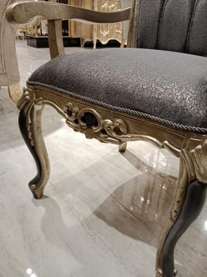 exclusive r Chesterfield Dining room Chair Cozy Chair Wood Textile Dining room Chairs