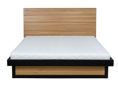 Design Wooden bed xxl 180x200cm Bed Double bed Real wood Bedroom Hotel Beds