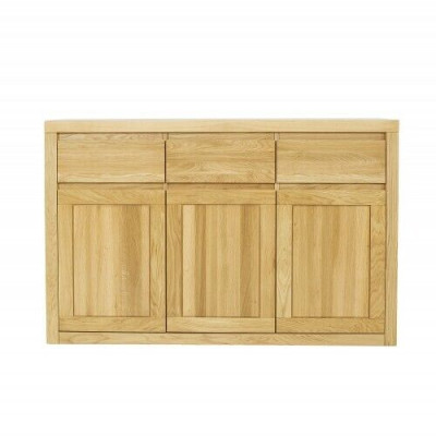 Designer Chest of drawers Solid wood Chests of drawers Wardrobe Cabinets Real Wood Oak 140x90cm