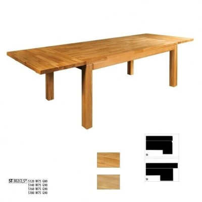 Table Real Wood Oak Solid wood dining tables solid 140x90cm Tables Real wood