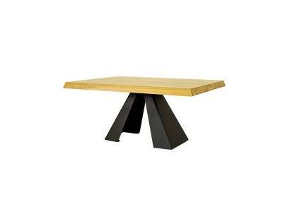 Design X Legs Coffee table Pine Solid Real Wood Furniture Side Table Tables