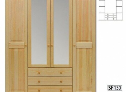 Wardrobe Cabinets Wardrobe Wall Unit 4 Doors Wood Furniture Bedroom new
