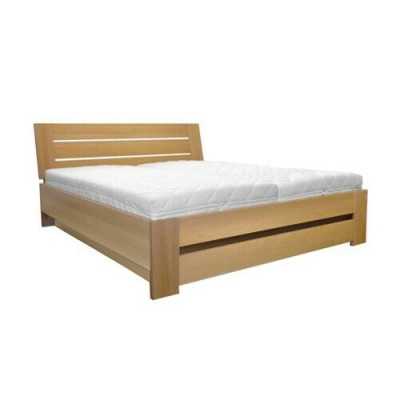 Wooden bed Real Wood Bed Beds Bedroom Hotel Country House Style Solid Furniture