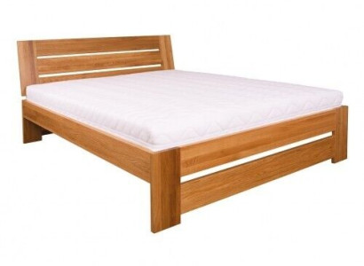 Bed Double bed Oak double bed Wooden bed 200x200 Bed frame Massive Furniture Beds