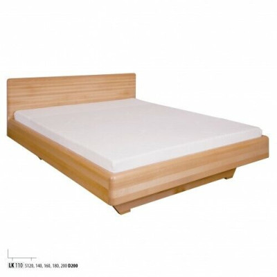 Solid wood Bed 180x200 Double bed Beech Solid Real Wood Beds Full Wooden bed