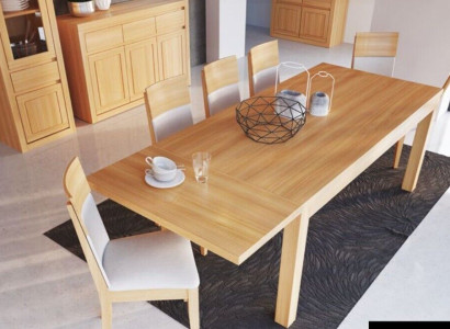Dining table Wood Tables Living Dining Room Table 180x90cm Dining tables Solid Solid wood