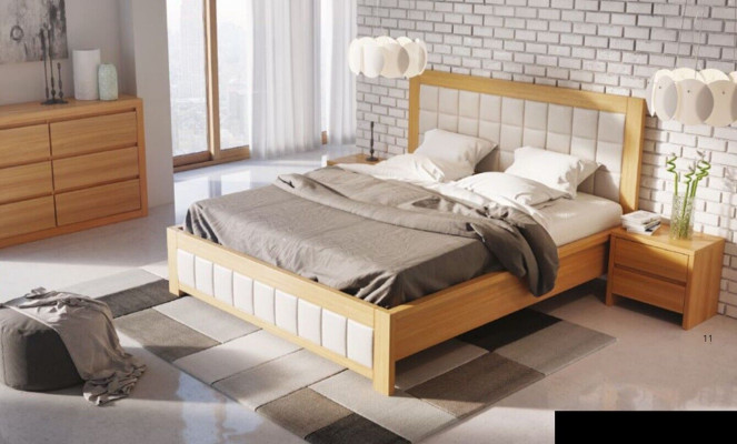 Real wood Beds Wooden bed Double bed handmade Real wood Bed new