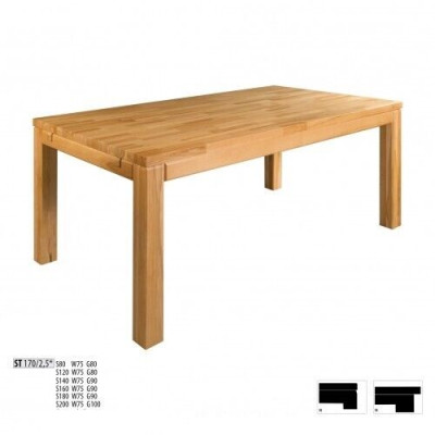 Dining table Wood Tables Living Dining Room Table 160x90 Solid wood Dining tables Real wood
