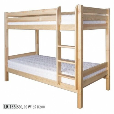 Bunk bed Loft bed Childrens bed Pine Wood Children Room Solid wood Furniture Wood new