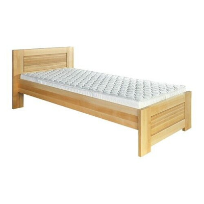 Wooden bed Real Wood Bed Bedroom Hotel 100x200 Style Solid Furniture Beds